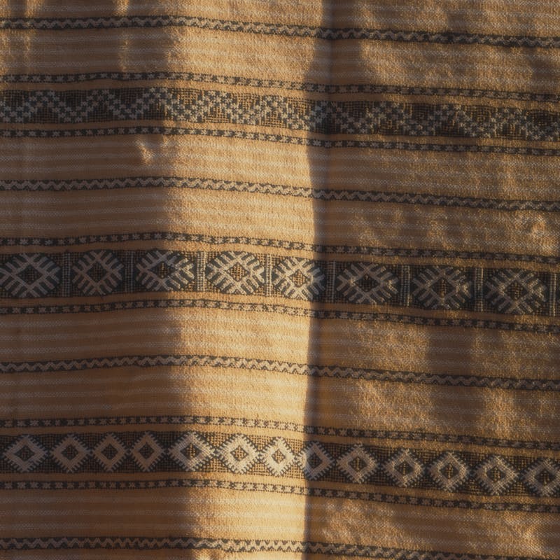 Authentic Beni Ourain Rug — Handwoven Geometric Berber Design