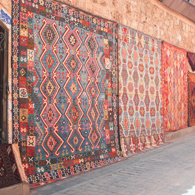 Boucherouite Rug — Handmade Recycled Moroccan Carpet